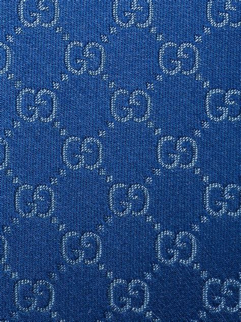 gucci pattern blue